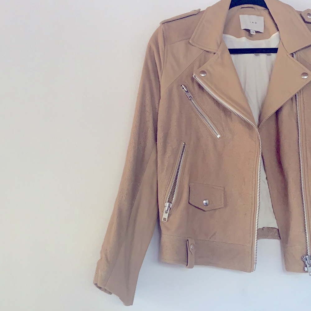 Tan Leather Jacket - Picture 2 of 7